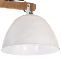 Produktbild för Taklampa 25 W vit 105x30x65-108 cm E27