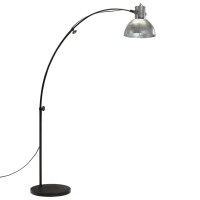 Produktbild för Golvlampa 25 W vintage silver 150 cm E27