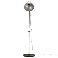 Produktbild för Golvlampa 25 W vintage silver 150 cm E27