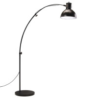 Produktbild för Golvlampa 25 W svart 150 cm E27