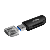 Produktbild för Lexar Cardreader SD/MicroSD/SDHC/SDXC Dual Slot USB-A, USB 3.2 Gen1 Up to 104MB/s