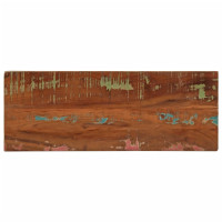 Produktbild för Bordsskiva 80x30x3,8 cm rektangulär massivt återvunnet trä