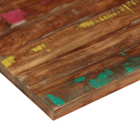 Produktbild för Bordsskiva 80x50x3,8 cm rektangulär massivt återvunnet trä