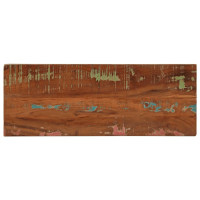 Produktbild för Bordsskiva 70x20x3,8 cm rektangulär massivt återvunnet trä