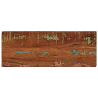 Produktbild för Bordsskiva 70x30x3,8 cm rektangulär massivt återvunnet trä