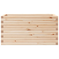 Produktbild för Odlingslåda 90x40x45,5 cm massivt furuträ