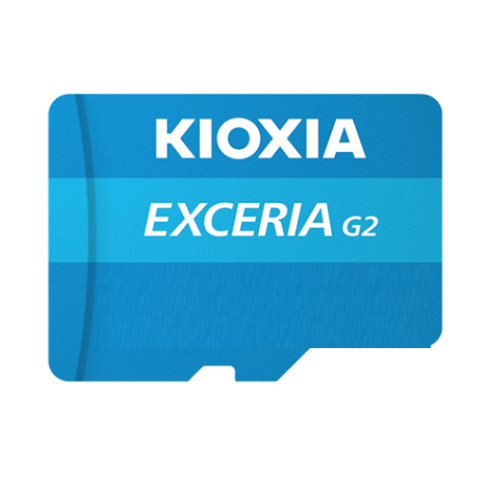 KIOXIA Kioxia EXCERIA G2 128 GB MicroSDHC UHS-III Klass 10