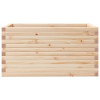 Produktbild för Odlingslåda 90x60x45,5 cm massivt furuträ