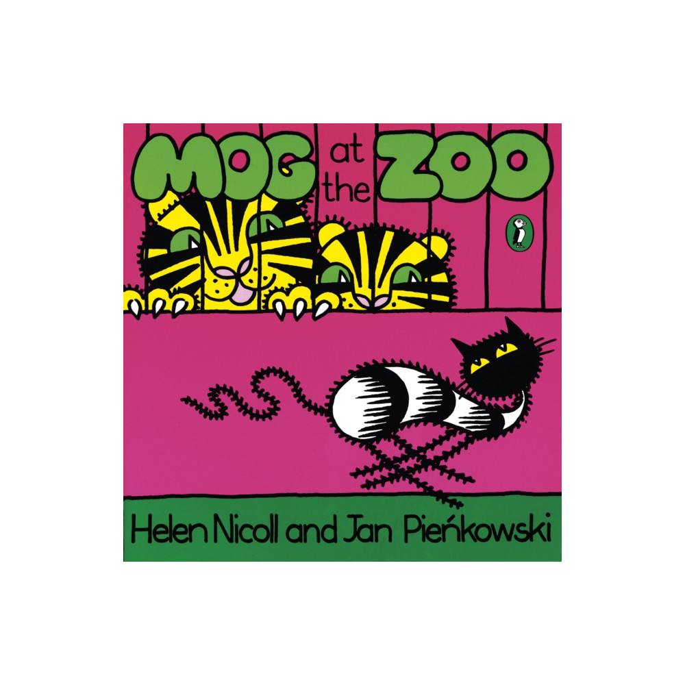 Produktbild för Mog at the Zoo (bok, spiral, eng)
