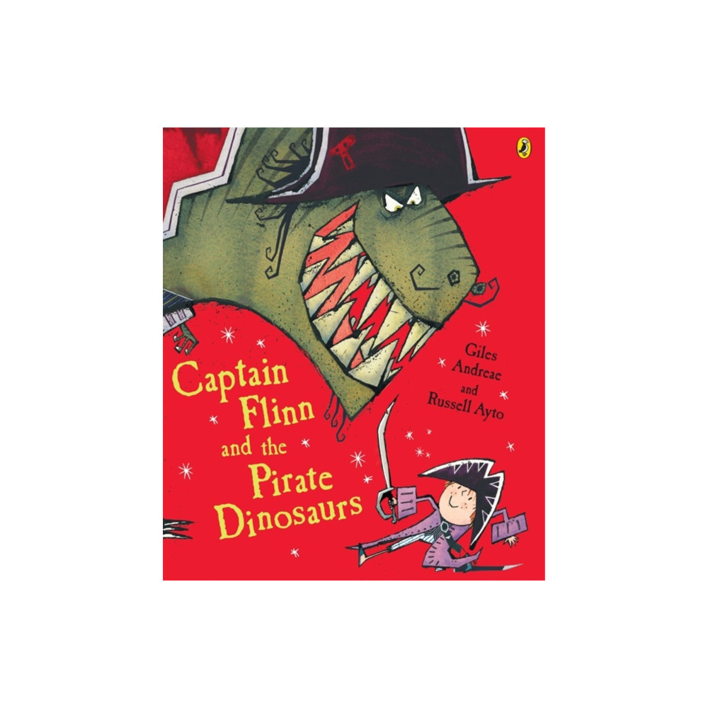 Produktbild för Captain Flinn and the Pirate Dinosaurs (häftad, eng)