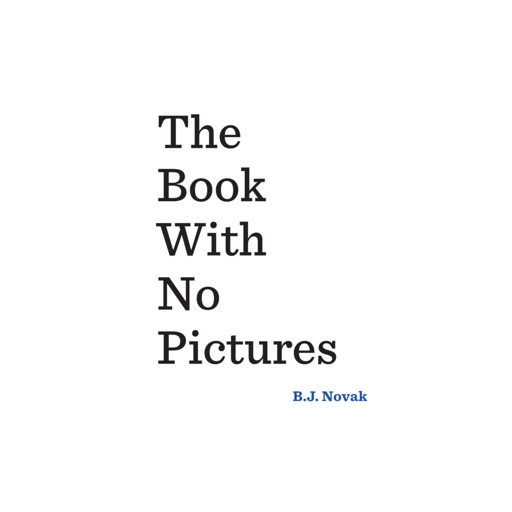 Produktbild för The Book With No Pictures (häftad, eng)