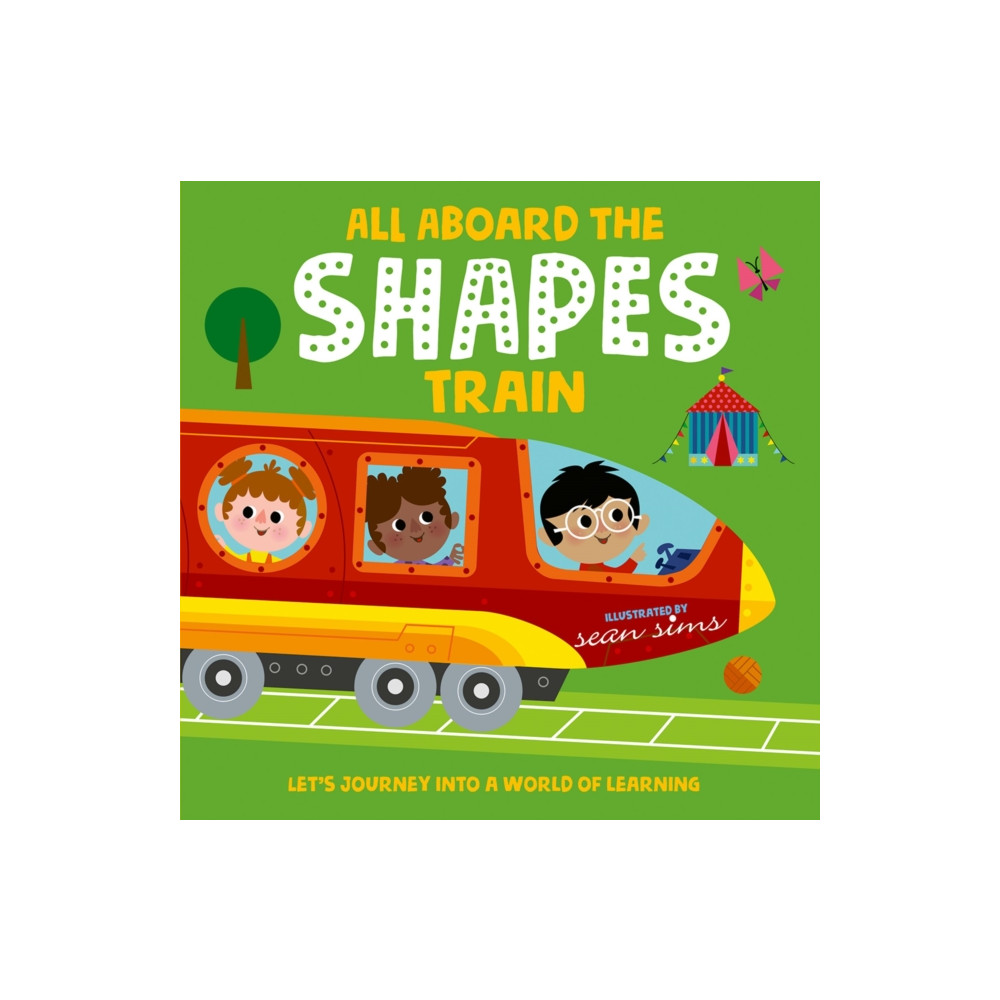 Produktbild för All Aboard the Shapes Train (häftad, eng)
