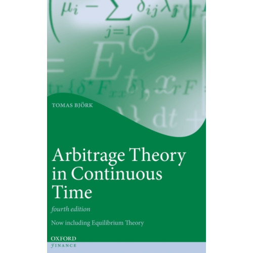 Oxford University Press Arbitrage Theory in Continuous Time (inbunden, eng)