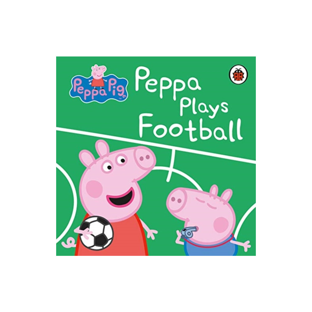 Produktbild för Peppa Pig: Peppa Plays Football (bok, board book, eng)
