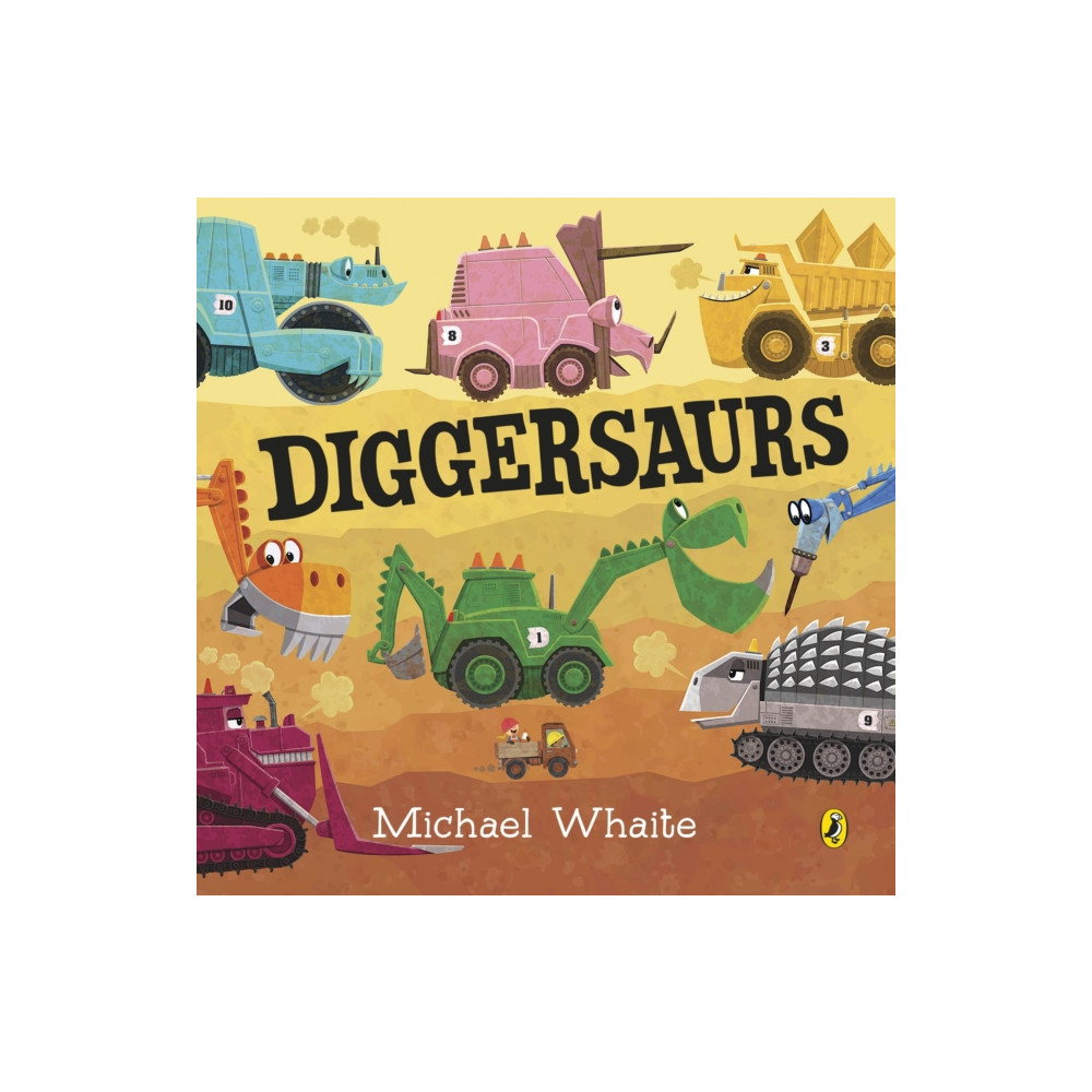 Produktbild för Diggersaurs (bok, board book, eng)