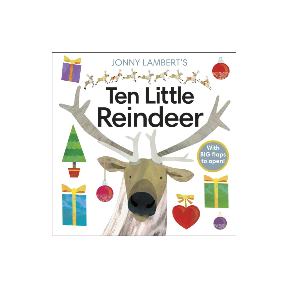 Produktbild för Jonny Lambert's Ten Little Reindeer (bok, board book, eng)