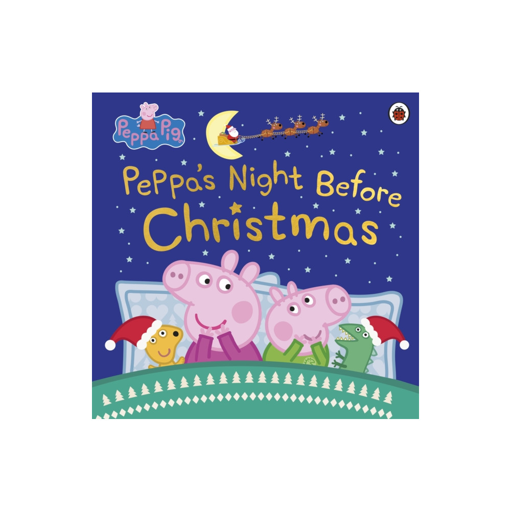 Produktbild för Peppa Pig: Peppa's Night Before Christmas (häftad, eng)