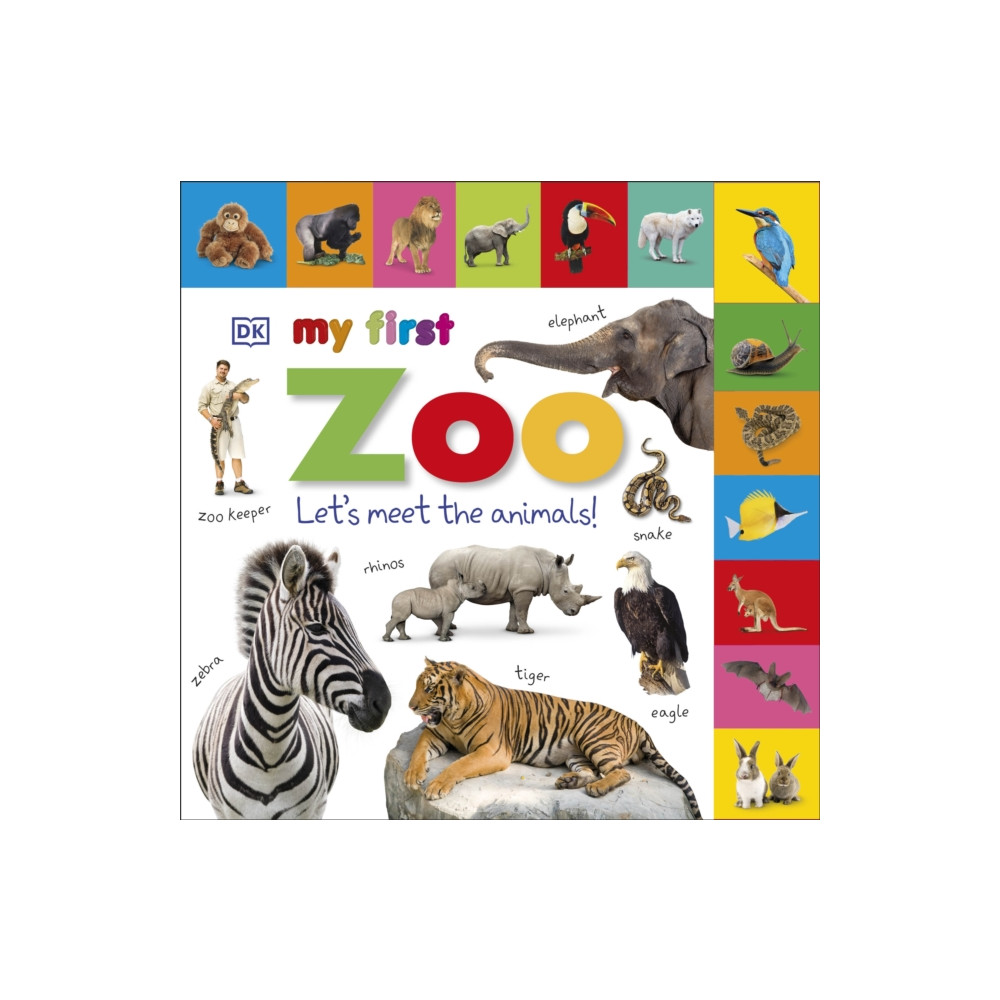 Produktbild för My First Zoo Let's Meet the Animals! (bok, board book, eng)