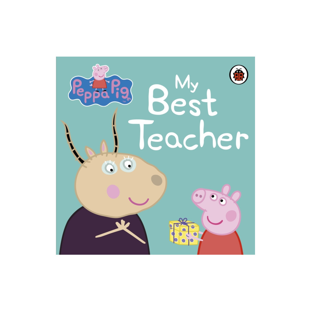 Produktbild för Peppa Pig: My Best Teacher (bok, board book, eng)