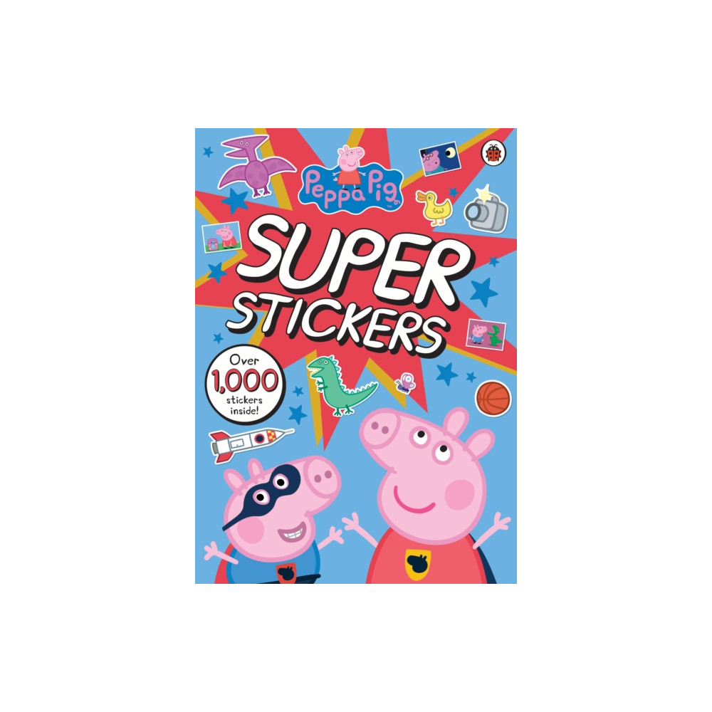 Produktbild för Peppa Pig: Super Stickers Activity Book (häftad, eng)