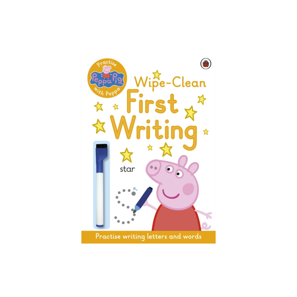 Produktbild för Peppa Pig: Practise with Peppa: Wipe-Clean First Writing (häftad, eng)