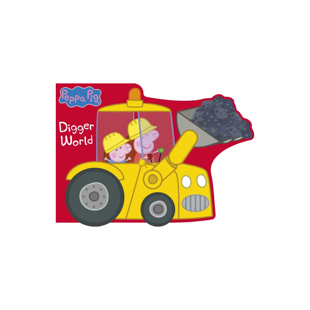 Produktbild för Peppa Pig: Digger World (bok, board book, eng)
