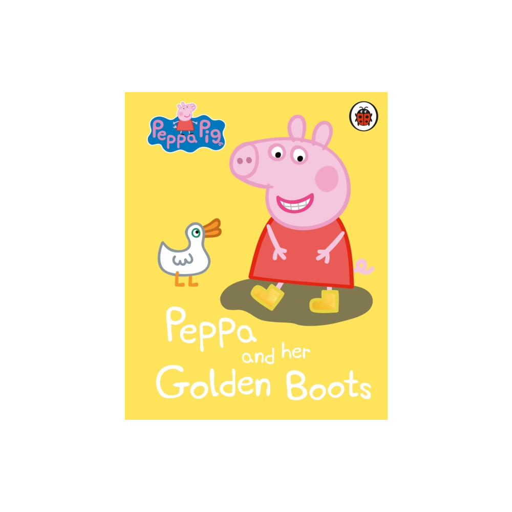 Produktbild för Peppa Pig: Peppa and her Golden Boots (bok, board book, eng)