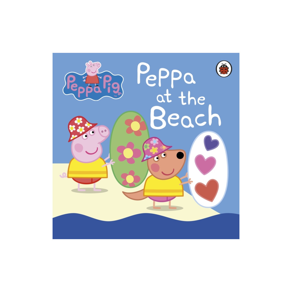 Produktbild för Peppa Pig: Peppa at the Beach (bok, board book, eng)