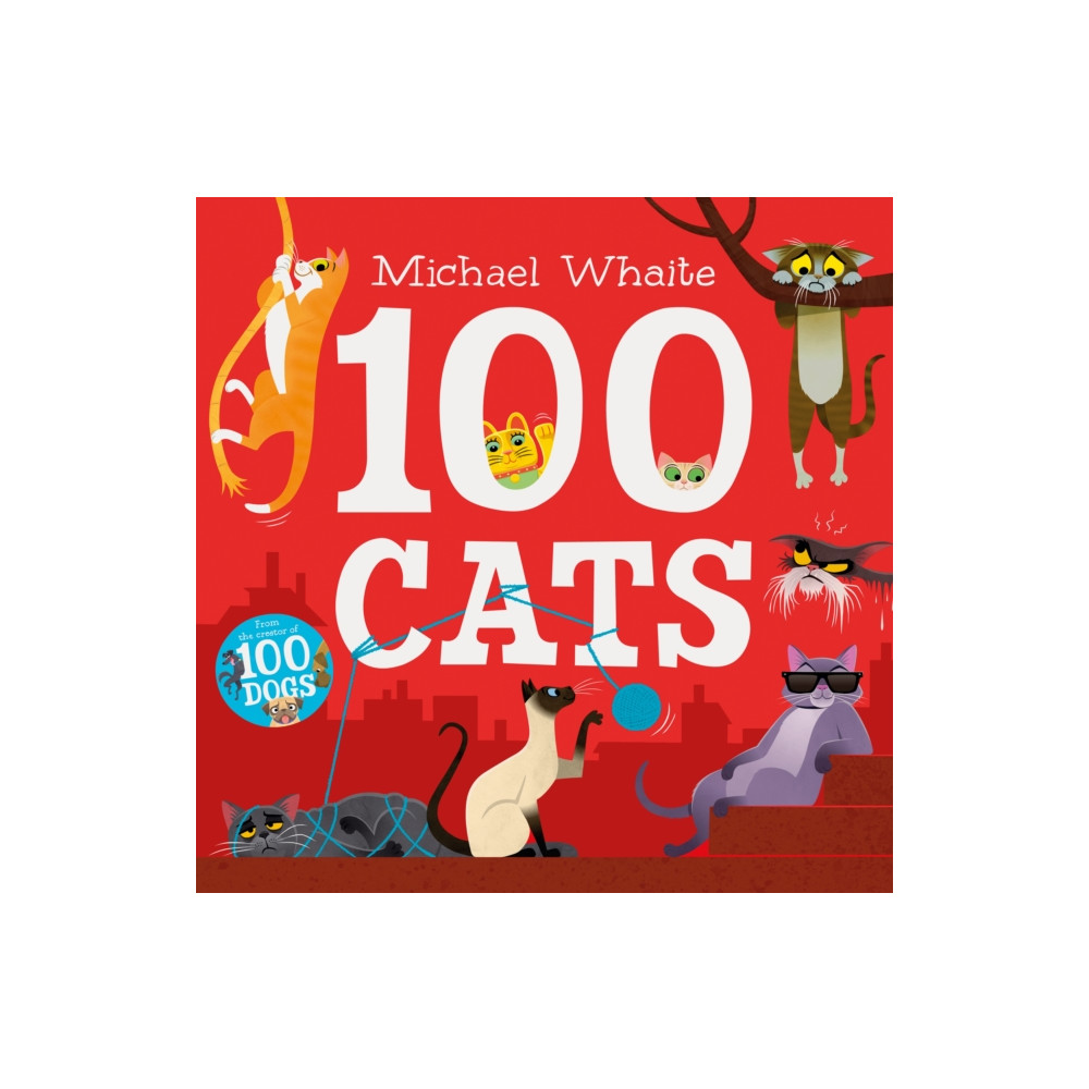 Produktbild för 100 Cats (häftad, eng)