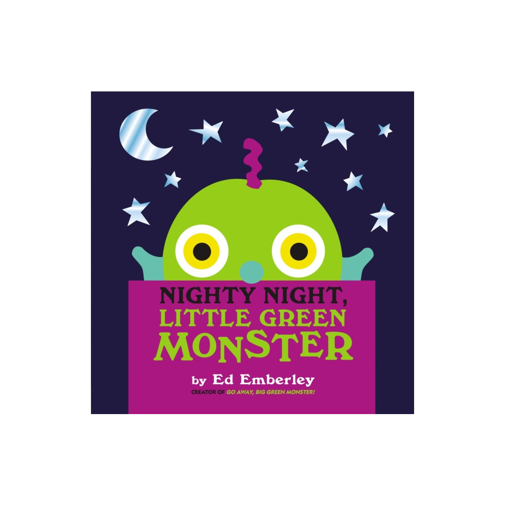 Produktbild för Nighty Night, Little Green Monster (inbunden, eng)