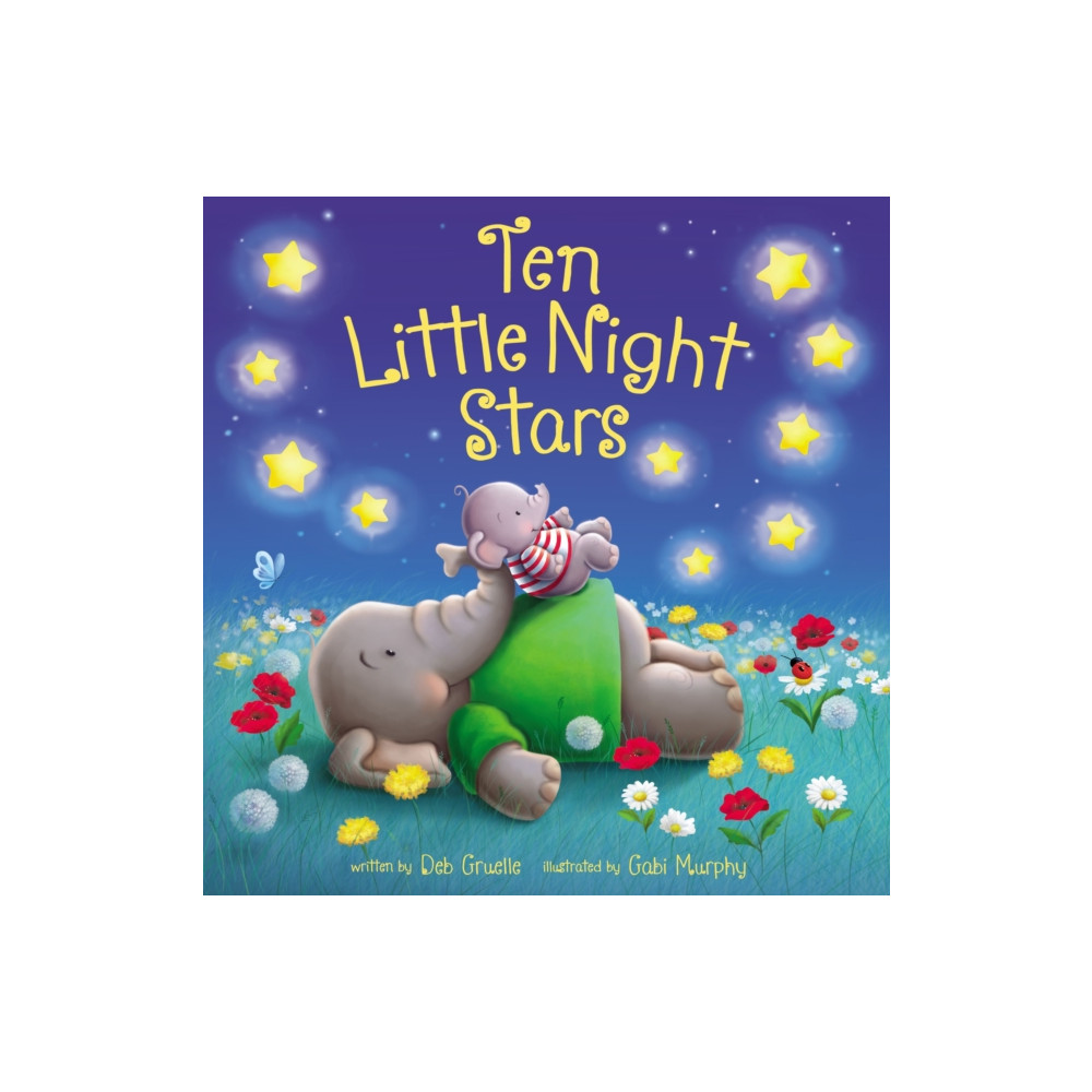 Produktbild för Ten Little Night Stars (bok, board book, eng)