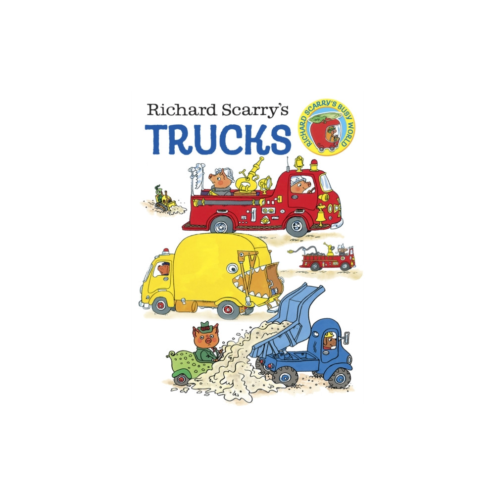 Produktbild för Richard Scarry's Trucks (bok, board book, eng)