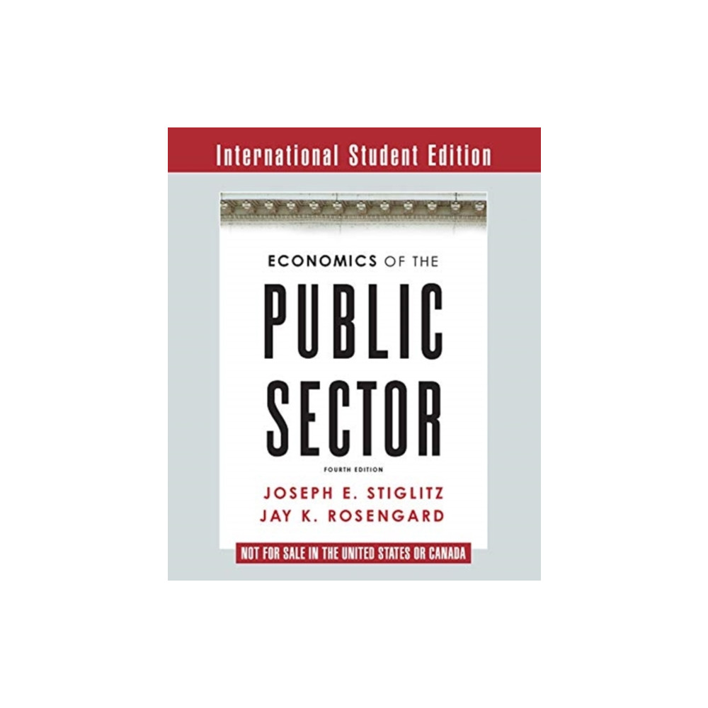 Produktbild för Economics of the Public Sector (häftad, eng)