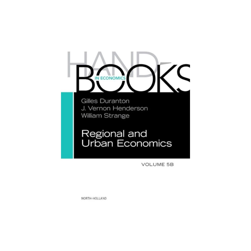 Produktbild för Handbook of Regional and Urban Economics (inbunden, eng)