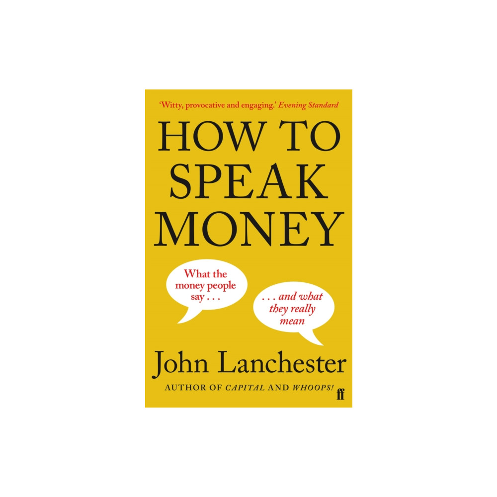 Produktbild för How to Speak Money (häftad, eng)