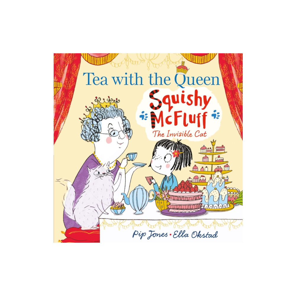 Produktbild för Squishy McFluff: Tea with the Queen (häftad, eng)