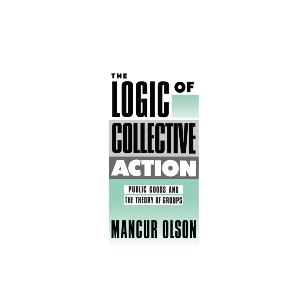Produktbild för The Logic of Collective Action (häftad, eng)