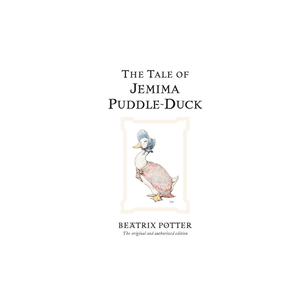 Produktbild för The Tale of Jemima Puddle-Duck (inbunden, eng)