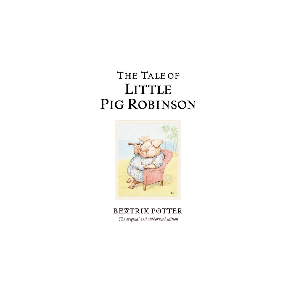Produktbild för The Tale of Little Pig Robinson (inbunden, eng)