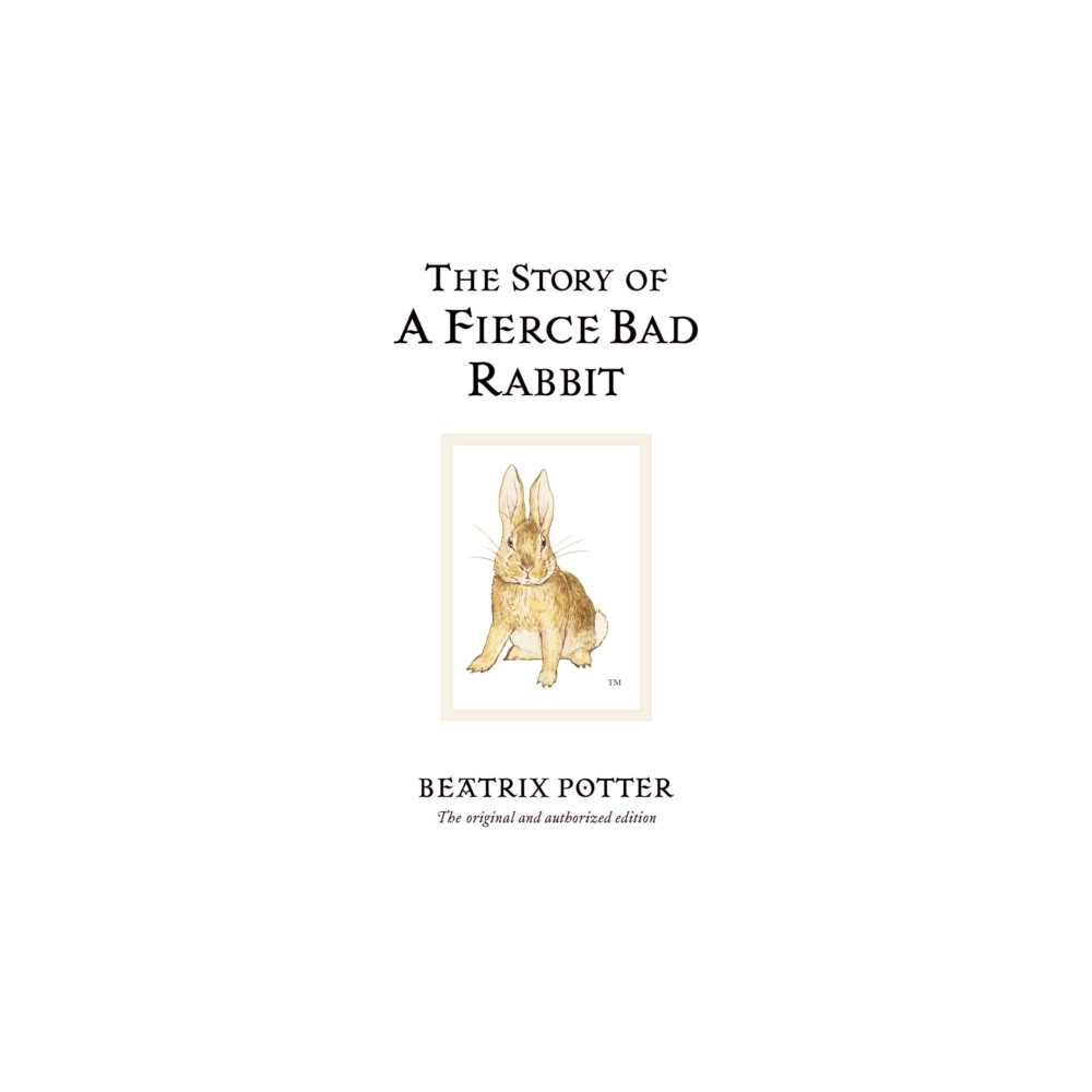 Produktbild för The Story of A Fierce Bad Rabbit (inbunden, eng)