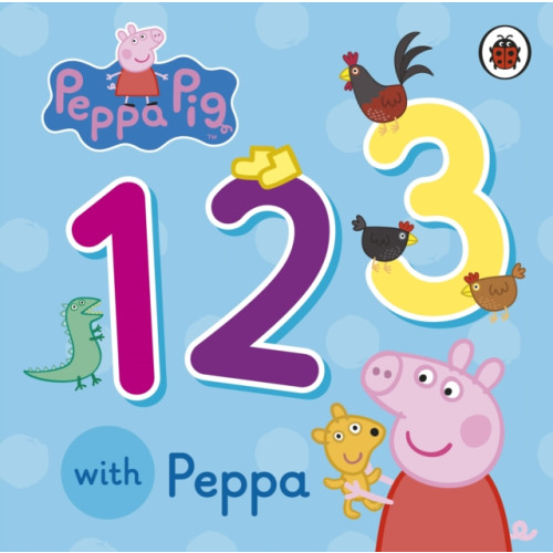 Penguin Random House Children's UK Peppa Pig: 123 with Peppa (bok, board book, eng)
