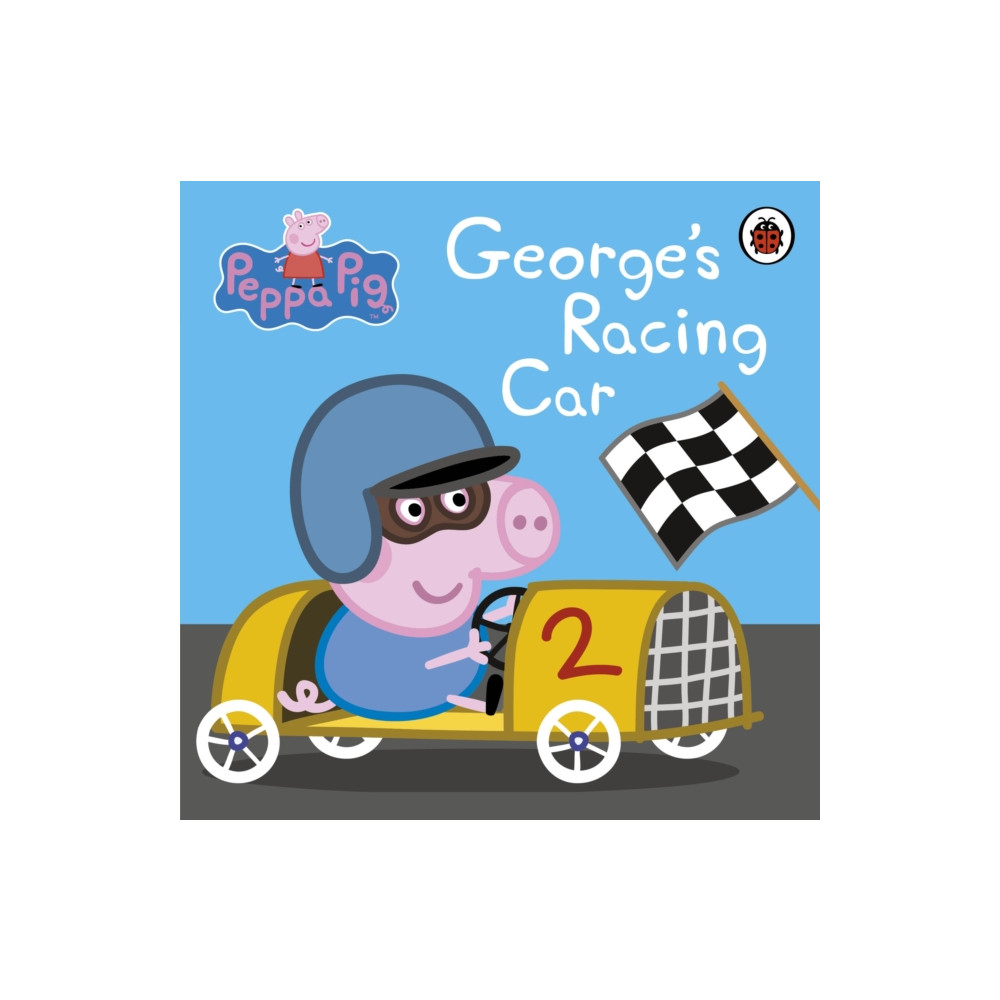 Produktbild för Peppa Pig: George's Racing Car (bok, board book, eng)