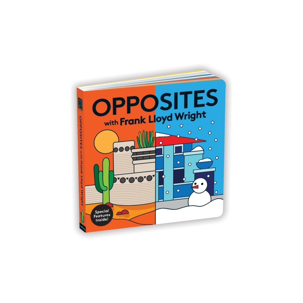 Produktbild för Opposites with Frank Lloyd Wright (bok, board book, eng)