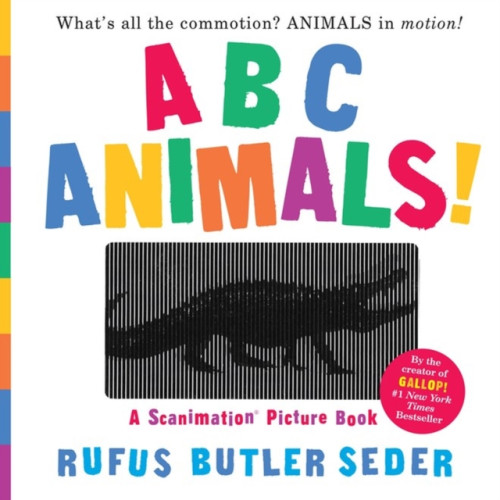 Workman Publishing ABC Animals!: A Scanimation Picture Book (inbunden, eng)