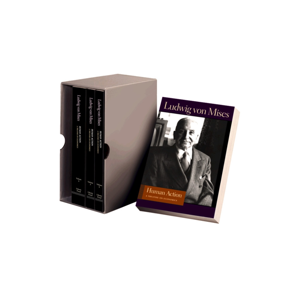 Produktbild för Human Action (4-Volume Set) (häftad, eng)