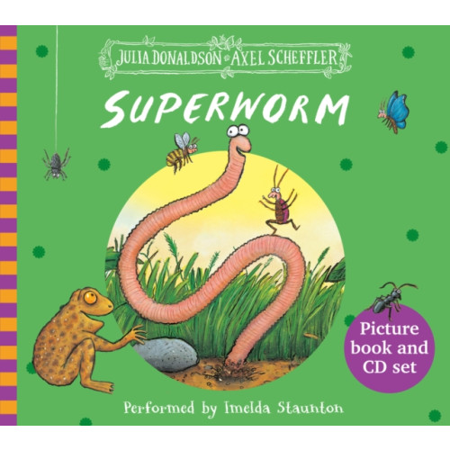 Scholastic Superworm Book & CD (häftad, eng)