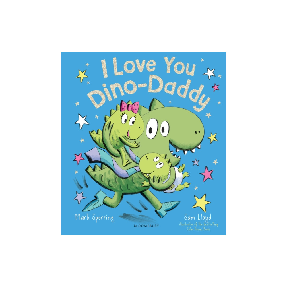 Produktbild för I Love You Dino-Daddy (inbunden, eng)