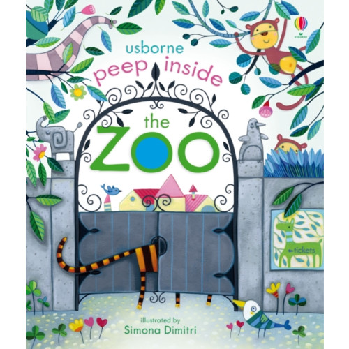 Usborne Publishing Ltd Peep Inside The Zoo (bok, board book, eng)