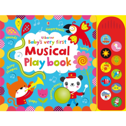 Usborne Publishing Ltd Baby's Very First touchy-feely Musical Playbook (bok, board book, eng)