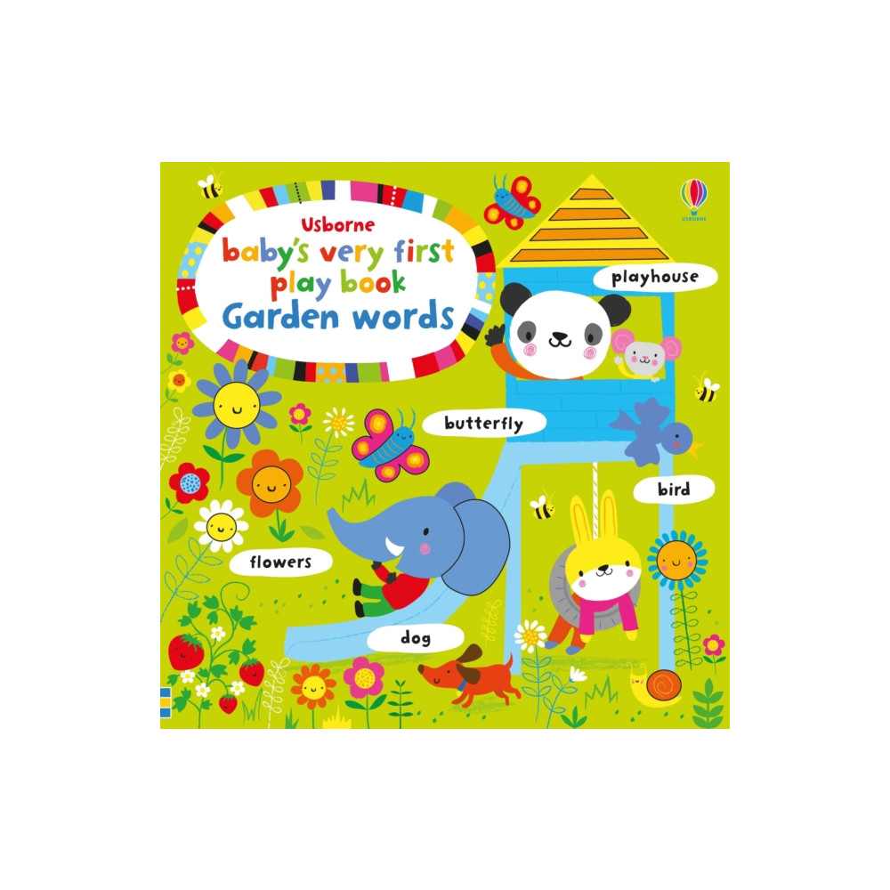 Produktbild för Baby's Very First Playbook Garden Words (bok, board book, eng)